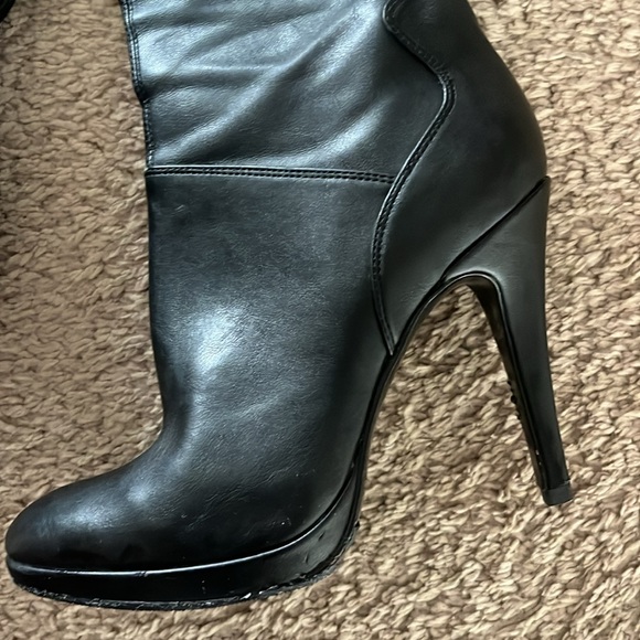 Nine West Knee High Coolkato black boots size 7.5M - Picture 6 of 8
